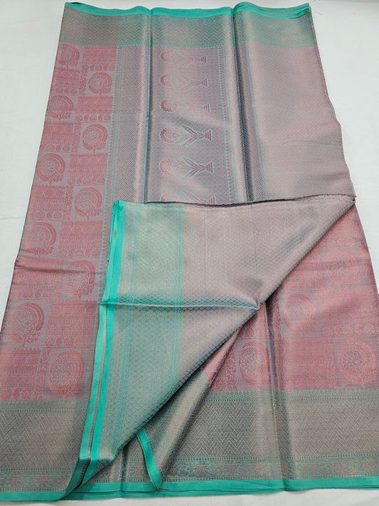 Kanchipuram Blended Trendy Tissue Silk Saree 542