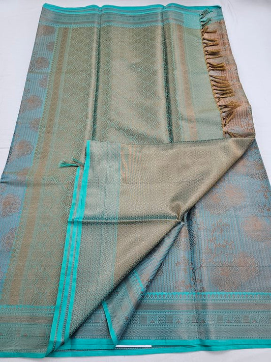 Kanchipuram Blended Trendy Tissue Silk Saree 558
