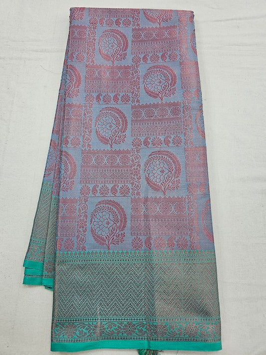 Kanchipuram Blended Trendy Tissue Silk Saree 566