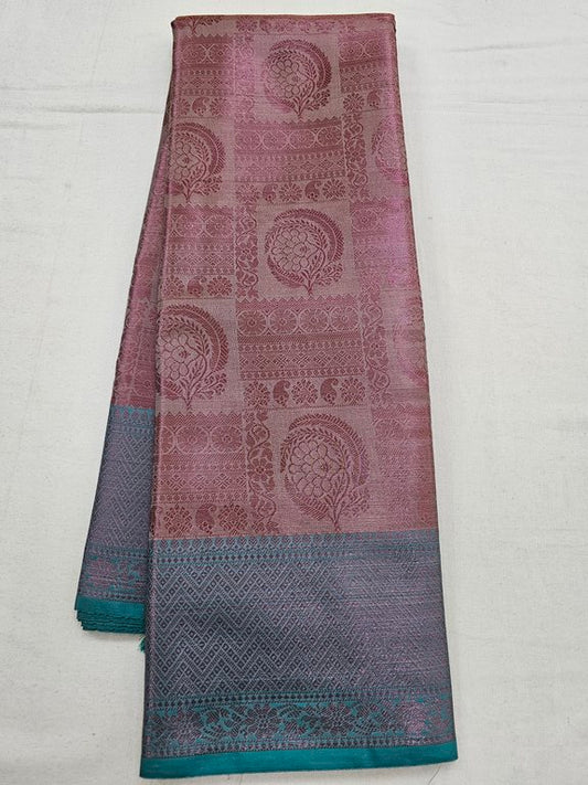 Kanchipuram Blended Trendy Tissue Silk Saree 567