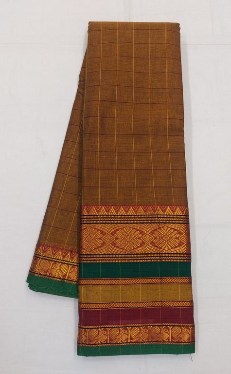 Kanchipuram Blended Trendy Cotton Silk Saree 584