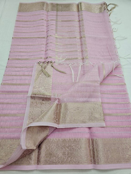 Kanchipuram Blended Trendy Cotton Silk Saree 578