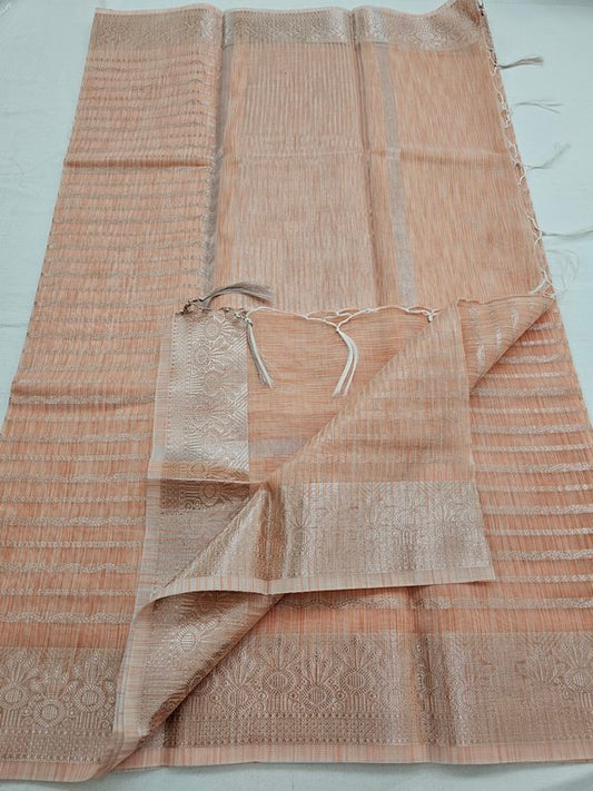 Kanchipuram Blended Trendy Cotton Silk Saree 579