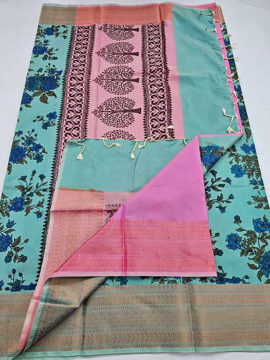 Kanchipuram Blended Trendy Soft Silk Saree 656