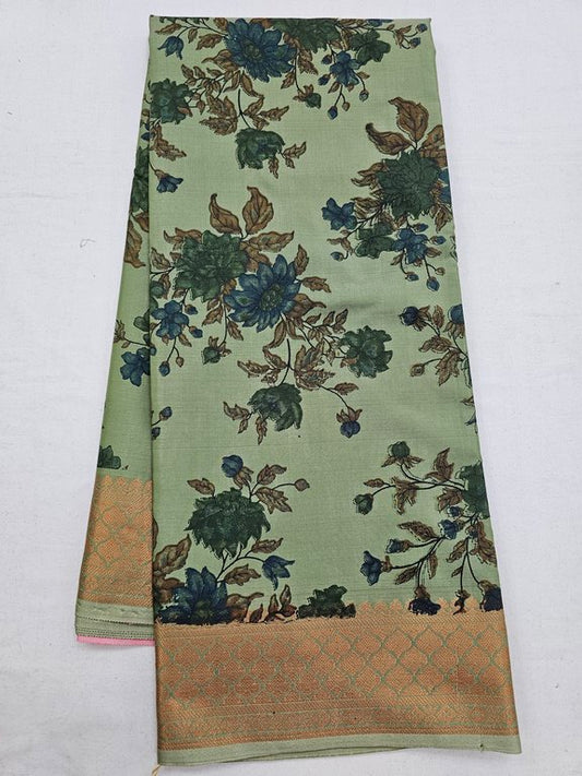 Kanchipuram Blended Trendy Soft Silk Saree 658