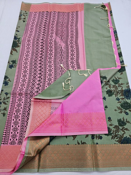 Kanchipuram Blended Trendy Soft Silk Saree 658