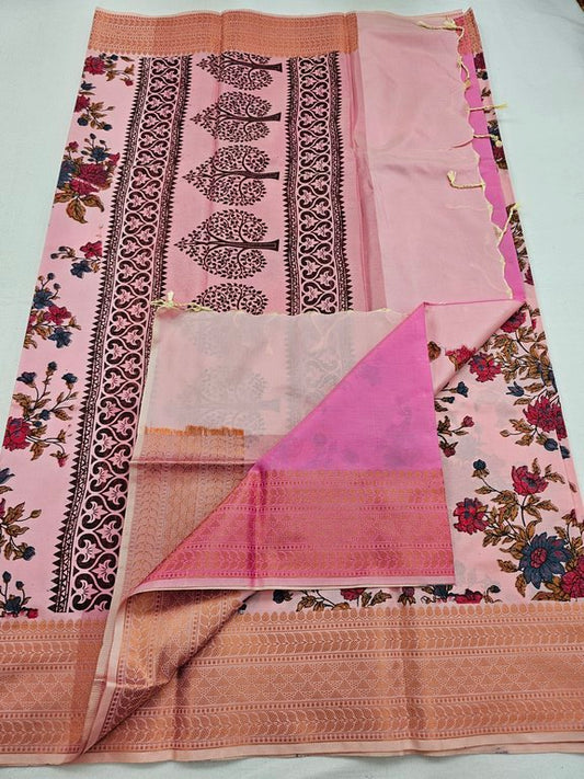 Kanchipuram Blended Trendy Soft Silk Saree 660