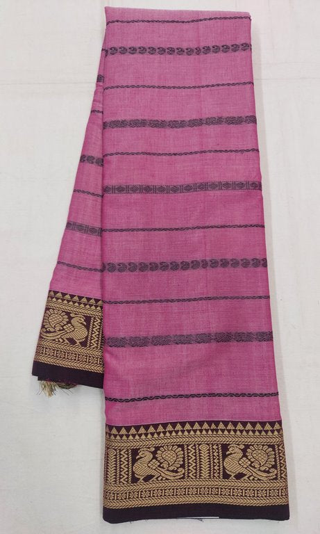 Kanchipuram Blended Trendy Cotton Silk Saree 596