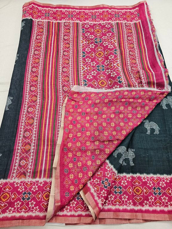 Kanchipuram Blended Trendy Kalamkari Silk Saree 640