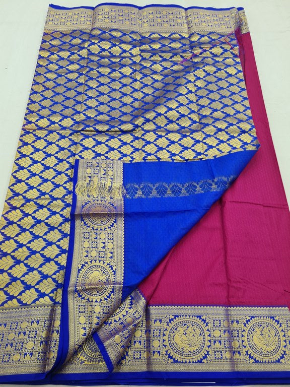 Kanchipuram Blended Fancy Silk Saree 018