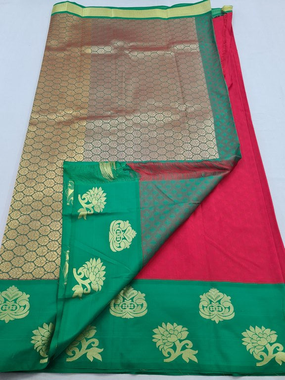 Kanchipuram Blended Fancy Silk Saree 032