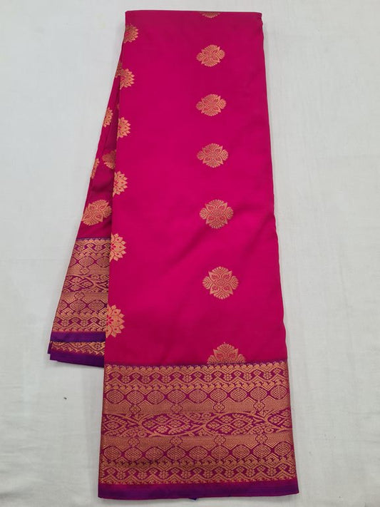 Kanchipuram Blended Fancy Silk Saree 047