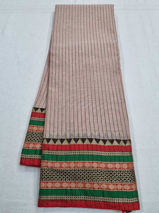 Kanchipuram Blended Trendy Cotton Silk Saree 610