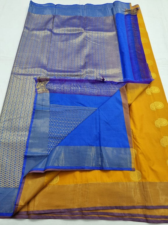 Kanchipuram Blended Fancy Silk Saree 072