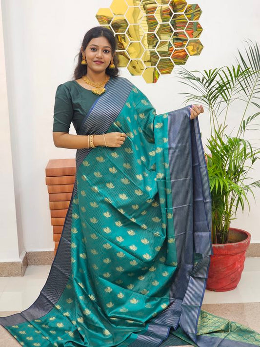 Kanchipuram Blended Soft Silk Saree 667