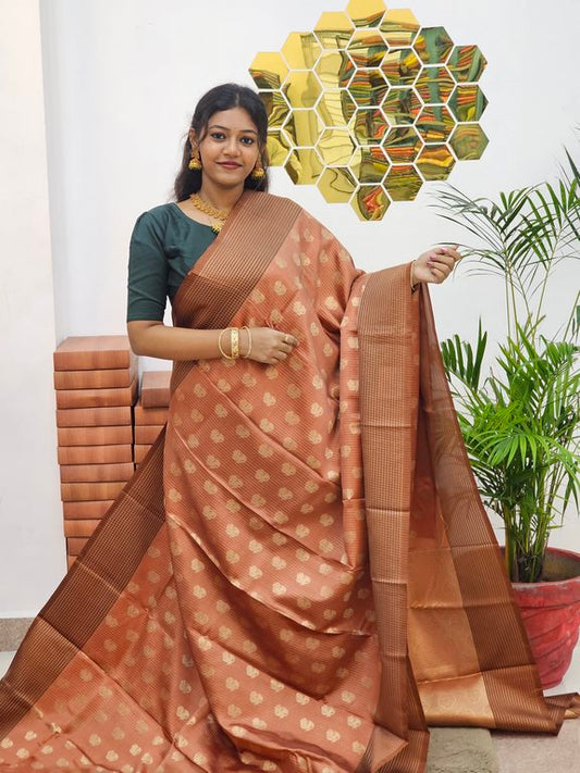 Kanchipuram Blended Soft Silk Saree 671