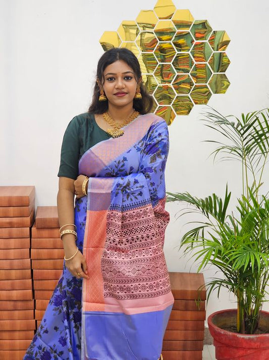 Kanchipuram Blended Trendy Soft Silk Saree 653