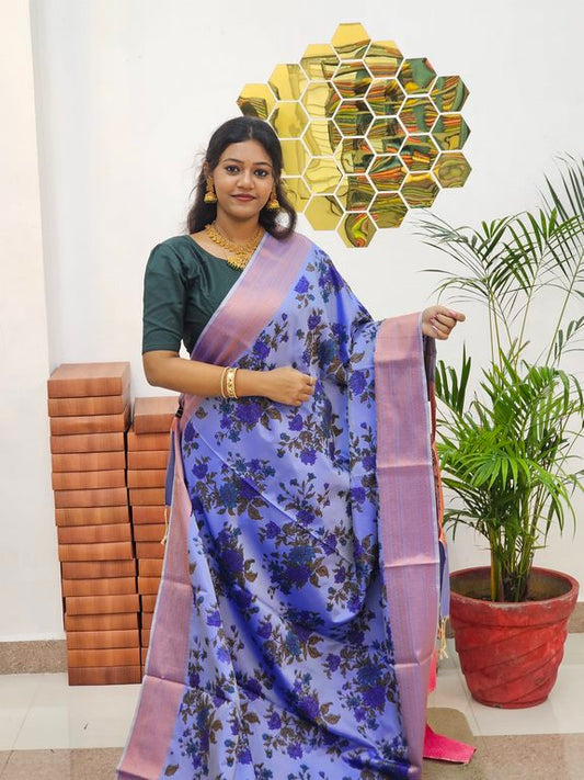 Kanchipuram Blended Trendy Soft Silk Saree 662