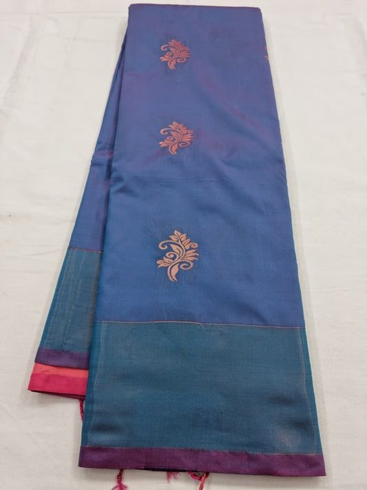 Kanchipuram Blended Fancy Silk Saree 106