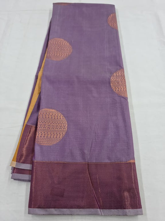 Kanchipuram Blended Fancy Silk Saree 114