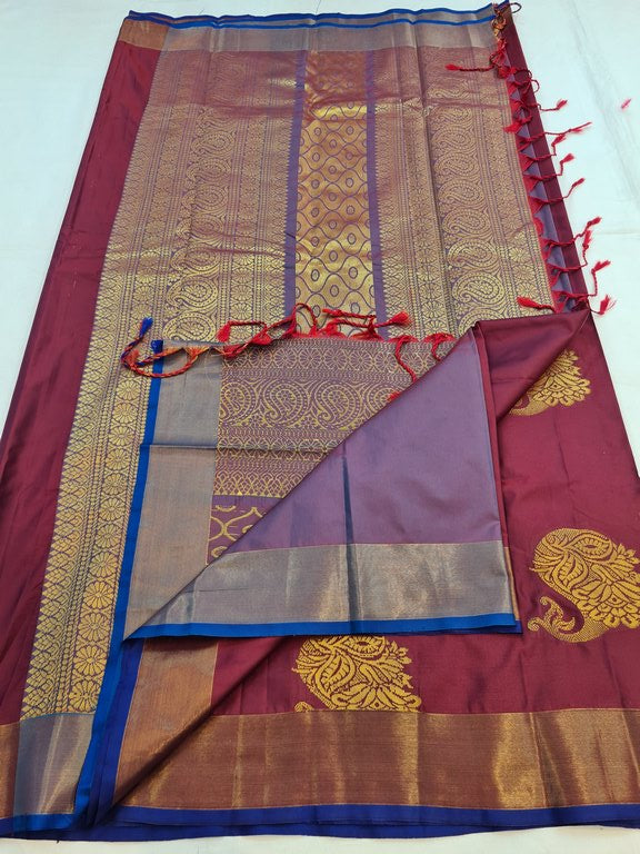 Kanchipuram Blended Fancy Silk Saree 149