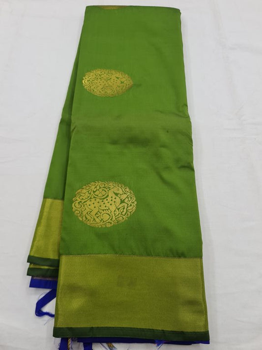 Kanchipuram Blended Fancy Silk Saree 214