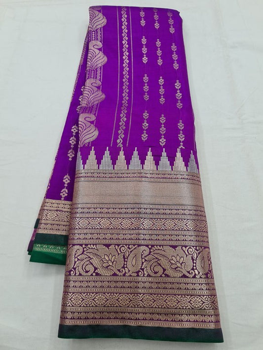 Kanchipuram Blended Fancy Silk Saree 220