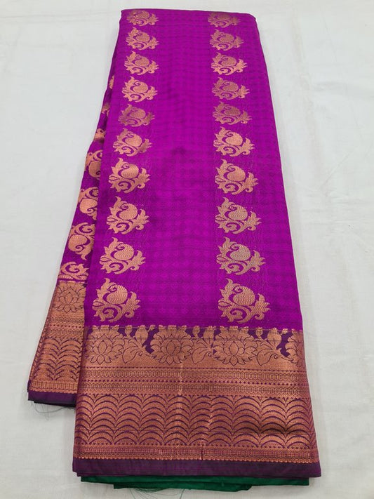 Kanchipuram Blended Fancy Silk Saree 252