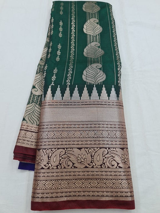 Kanchipuram Blended Fancy Silk Saree 262