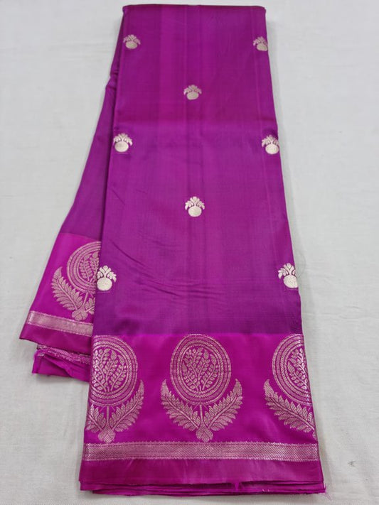 Kanchipuram Blended Fancy Silk Saree 344