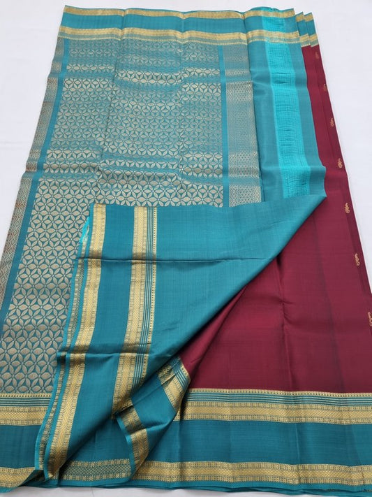 Kanchipuram Traditional Pure fancy Silk Saree 043