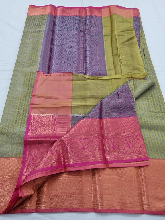 Kanchipuram Blended Semi Fancy Silk Saree 034