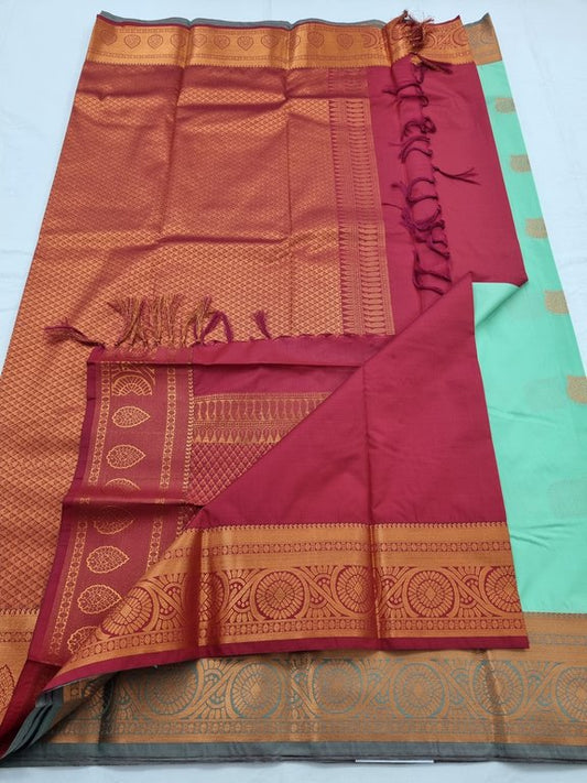 Kanchipuram Blended Semi Fancy Silk Saree 048