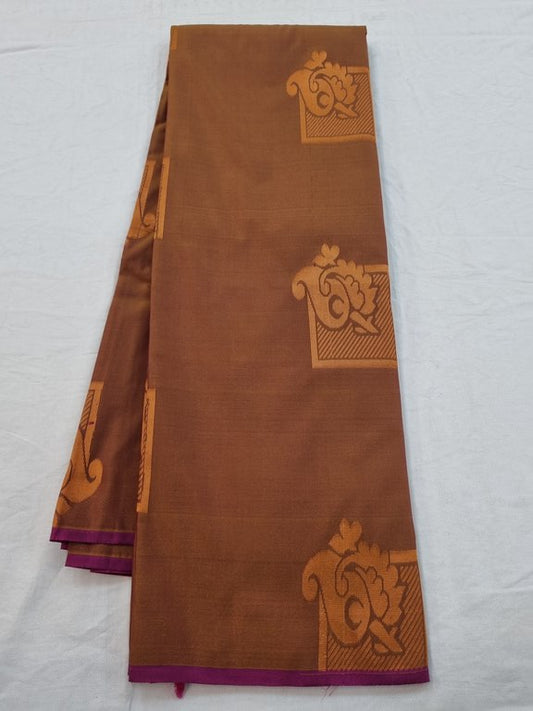 Kanchipuram Blended Semi Soft Silk Saree 075