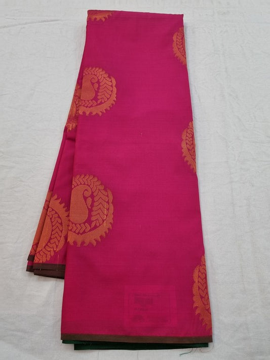 Kanchipuram Blended Semi Soft Silk Saree 079