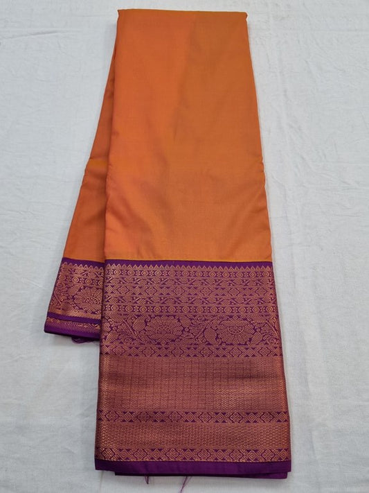 Kanchipuram Blended Semi Fancy Silk Saree 115