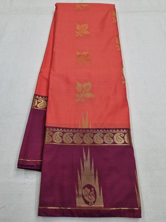 Kanchipuram Blended Semi Fancy Silk Saree 129