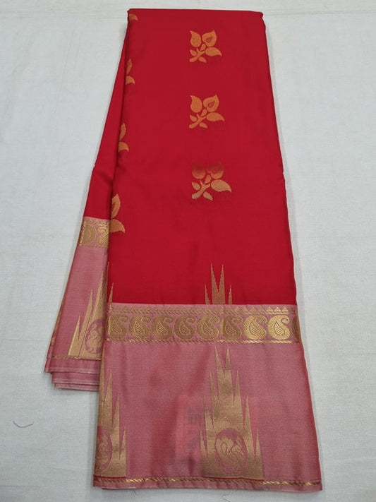 Kanchipuram Blended Semi Fancy Silk Saree 132