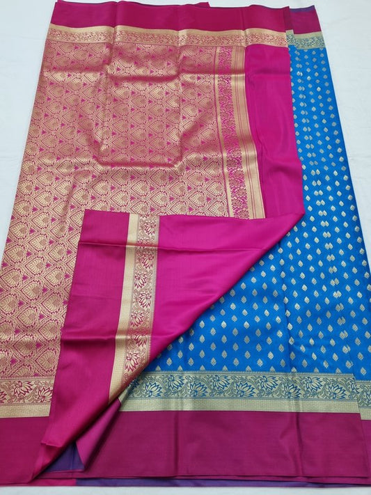 Kanchipuram Blended Semi Fancy Silk Saree 137