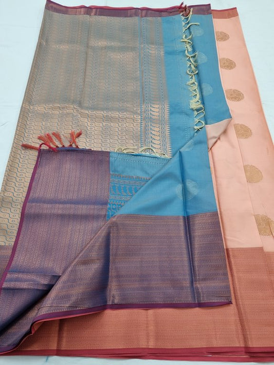 Kanchipuram Blended Semi Fancy Silk Saree 139