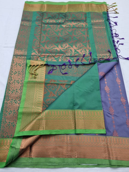 Kanchipuram Blended Semi Fancy Silk Saree 140