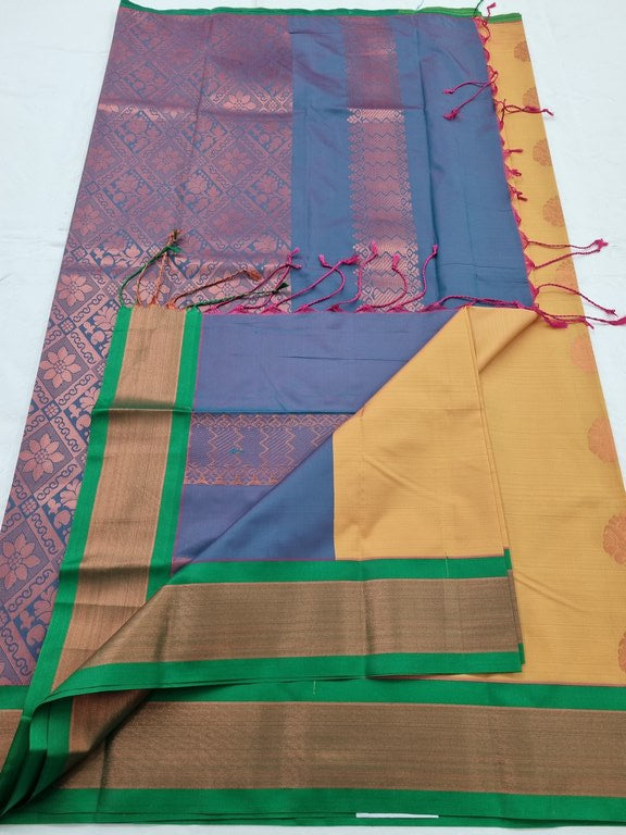 Kanchipuram Blended Semi Fancy Silk Saree 146