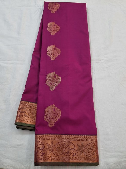 Kanchipuram Blended Semi Fancy Silk Saree 170