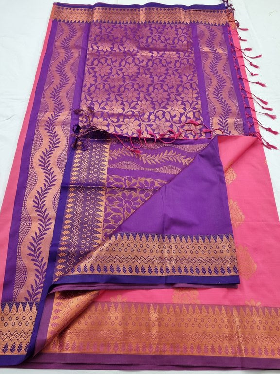 Kanchipuram Blended Semi Fancy Silk Saree 187