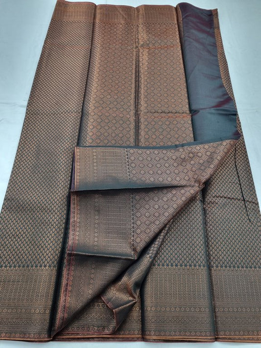 Kanchipuram Blended Semi Fancy Silk Saree 221