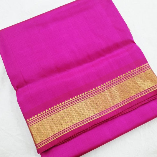 Kanchipuram Traditional 9 Yards Pure Silk Saree 042