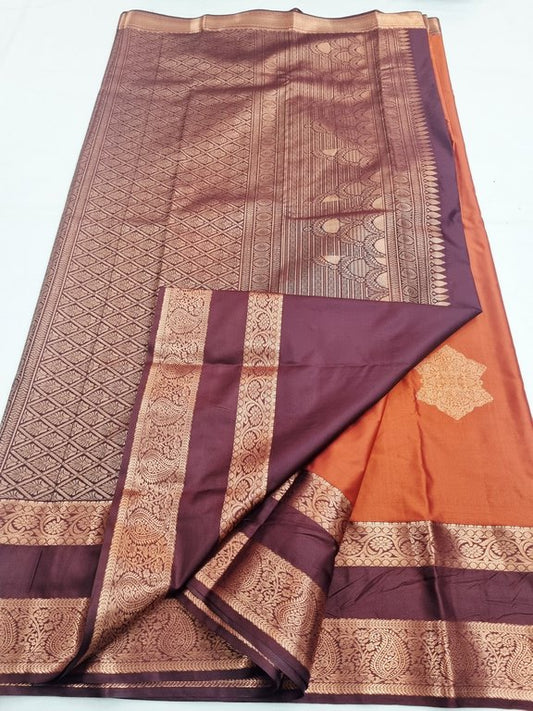 Kanchipuram Blended Bridal Silk Sarees 157
