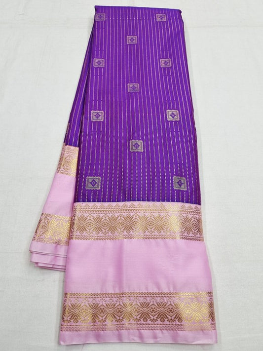 Kanchipuram Blended Fancy Silk Sarees 162