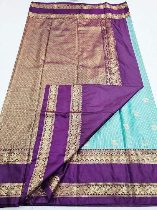 Kanchipuram Blended Fancy Silk Sarees 163