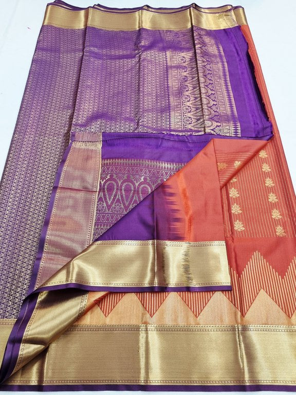 Kanchipuram Blended Bridal Silk Sarees 030